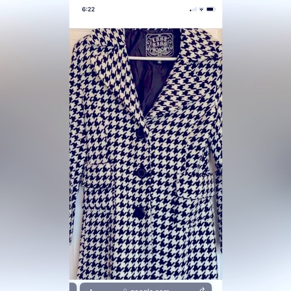 LASO KISS COAT SIZE LARGE with belt, 2 pocket. Brand new no tag. - Picture 4 of 7